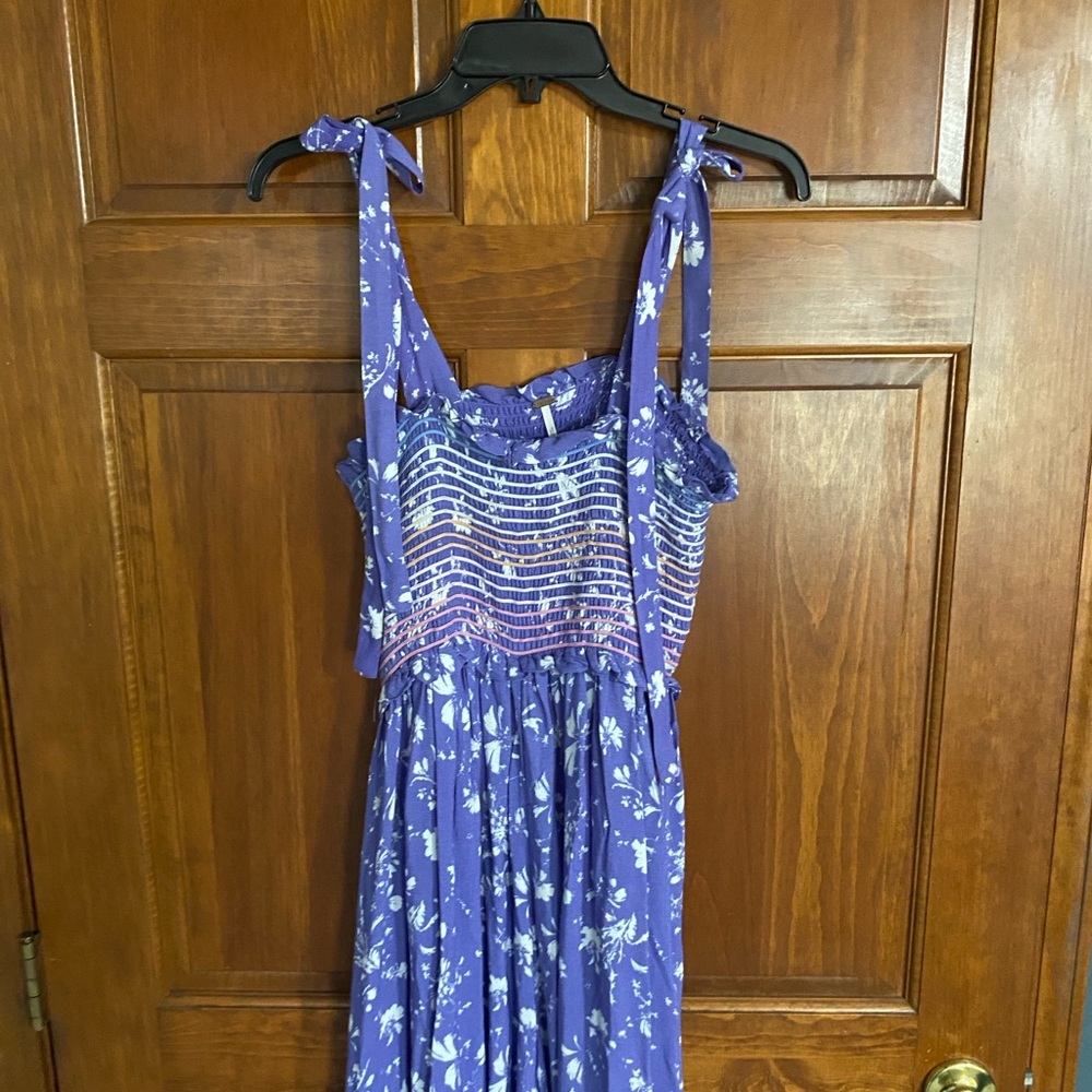 Free People Purple Floral Jumpsuit - Picture 7 of 9